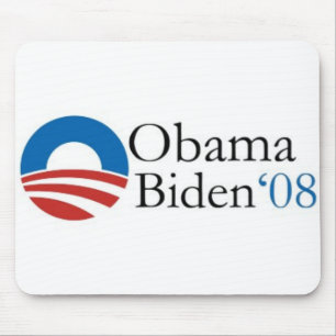 Tapis De Souris Obama Biden '08 Mousepad