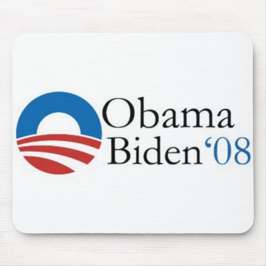 Tapis De Souris Obama Biden '08 Mousepad (Devant)