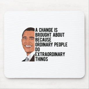 Tapis De Souris Obama cite Barack Obama Politique