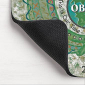 Tapis De Souris Obama Mousepad (Coin)