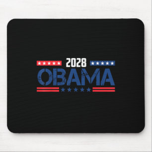 Tapis De Souris Obama Patriotique Vintage rétrograde 2028 Prote po