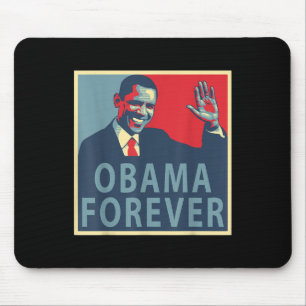 Tapis De Souris Obama pour toujours Président Barack 44