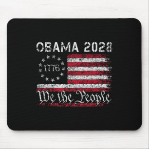 Tapis De Souris Obama Retro Vintage Us Drapeau Patriotique 2028 17