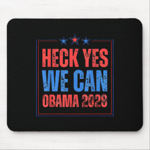 Tapis De Souris Obama Vintage rétro patriotique 2028