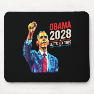 Tapis De Souris Obama Vintage rétro patriotique 2028