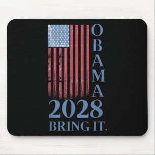 Tapis De Souris Obama Vintage rétro patriotique 2028