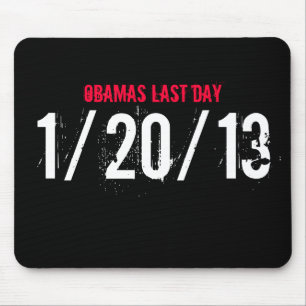 TAPIS DE SOURIS OBAMAS LE JOUR PASSÉ, 1/20/13