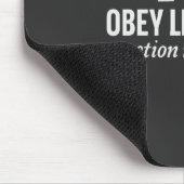 Tapis De Souris Obéis Moins. Question Plus - Conception de devis r (Coin)