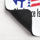 Tapis De Souris Obéissance patriotique (Coin)