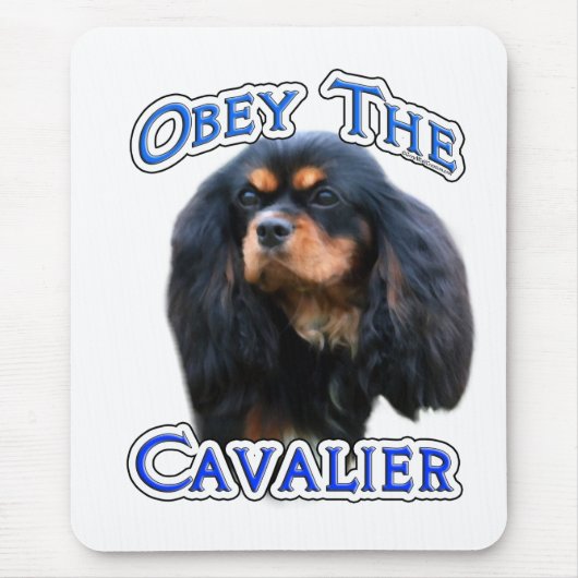 Tapis De Souris Obéissez au Cavalier (Devant)