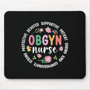 Tapis De Souris Obgyn Nurse Appréciation Circle Obgyn Nurse Obgyn