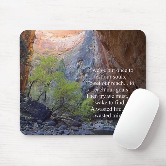 Tapis De Souris Objectifs de définition de l'inspiration (Avec souris)