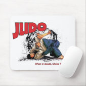 Tapis De Souris Obstruction de judo (Avec souris)