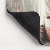 Tapis De Souris Obtenez un chat confortable (Coin)