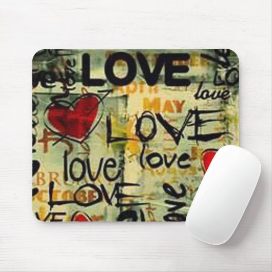 Tapis De Souris Obtenez Un Petit Amour Pad Souris (Avec souris)