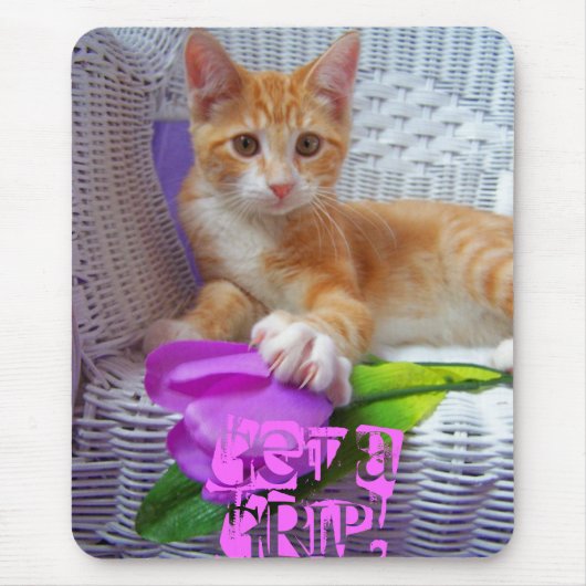 Tapis De Souris Obtenez une poignée ! (Devant)