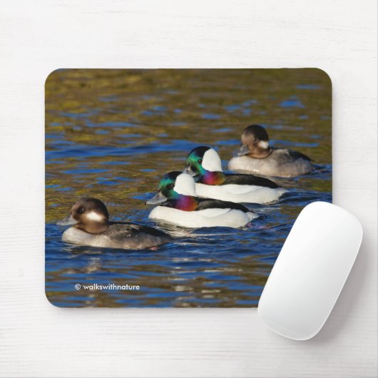 Tapis De Souris Obtenir mes canards dans une rangée : Quatre Buffl (Avec souris)