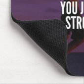 Tapis De Souris Obtenir plus fort - Motivation de l'entraînement (Coin)