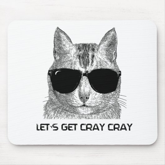 Tapis De Souris Obtenons Cray Cray (Devant)