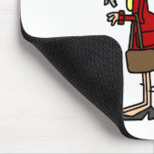 Tapis De Souris Obtention de l'humour chanceux (Coin)