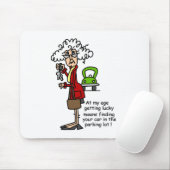 Tapis De Souris Obtention de l'humour chanceux (Avec souris)