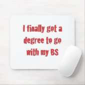 Tapis De Souris Obtention du diplôme d'université (Avec souris)