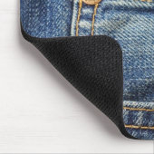 Tapis de souris occidental de jeans de denim (Coin)