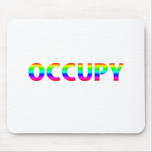 Tapis De Souris Occupy Rainbow