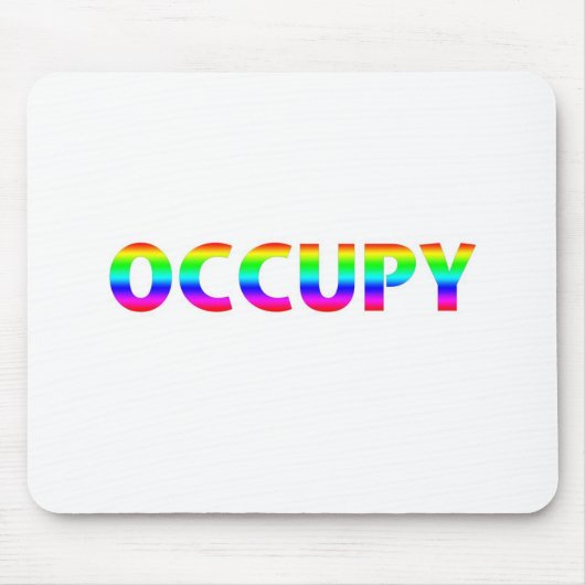 Tapis De Souris Occupy Rainbow (Devant)
