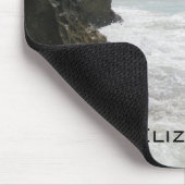 Tapis De Souris Océan Bleu avec vagues de mousse paysage marin Per (Coin)