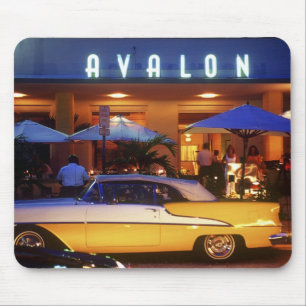 Tapis De Souris Ocean Drive, South Beach, Miami Beach,