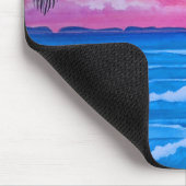 Tapis De Souris Océan du coucher du soleil (Coin)