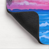 Tapis De Souris Océan du coucher du soleil (Coin)