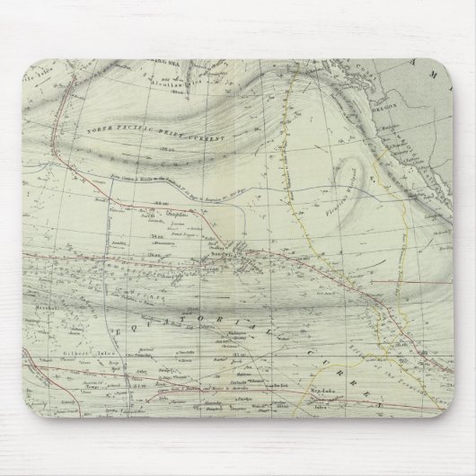 Tapis De Souris Océan Pacifique 4 (Devant)