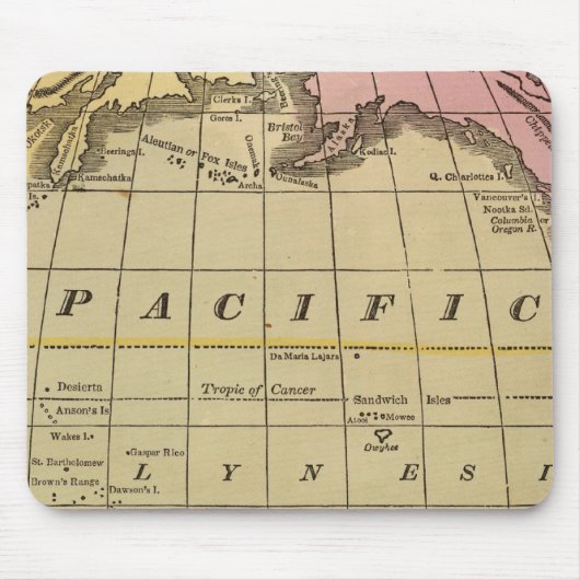 Tapis De Souris Océan Pacifique 7 (Devant)