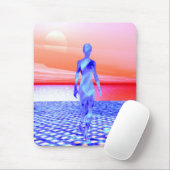 Tapis De Souris Ocean Sunrise (Avec souris)