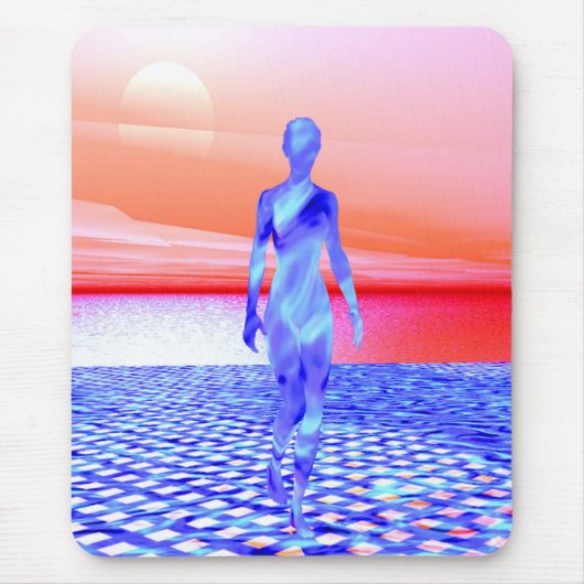 Tapis De Souris Ocean Sunrise (Devant)