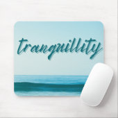 Tapis De Souris Océan Tranquille (Avec souris)