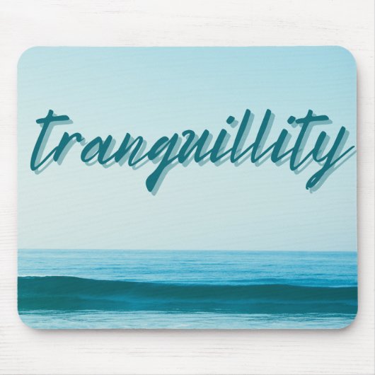 Tapis De Souris Océan Tranquille (Devant)