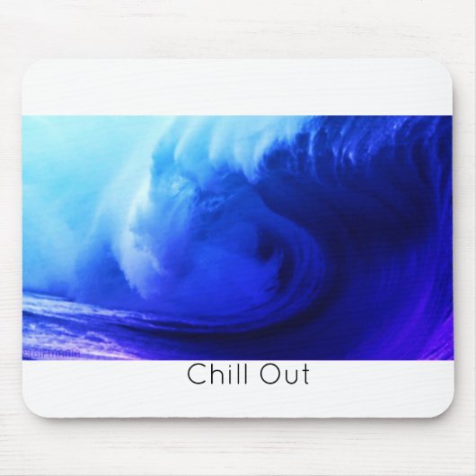 Tapis de Souris Ocean Wave Life Style tendance (Devant)