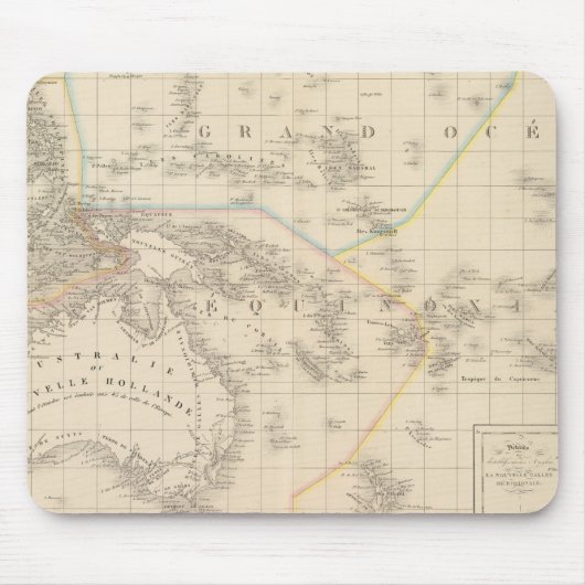 Tapis De Souris Océanie 3 (Devant)