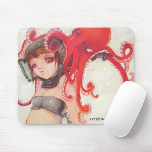 Tapis De Souris Octogirl Mousepad (Avec souris)