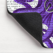 Tapis De Souris Octopus pourpre (Coin)