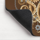 Tapis De Souris Octopus Steampunk Surreal Retro Style Machine (Coin)