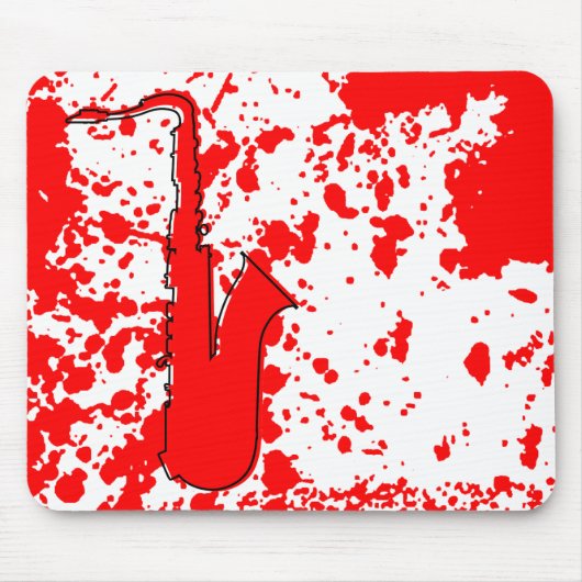 Tapis De Souris oddRex saxophone (Devant)