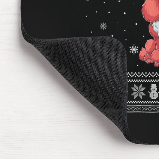 Tapis De Souris Odle Dog Lovers Men Women Santa Ugly Xmas Sweater (Coin)