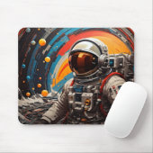 Tapis De Souris Odyssée spatiale - Astronaut (Avec souris)