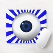 Tapis De Souris oeil bleu (Avec souris)