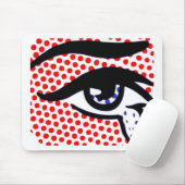 Tapis De Souris Oeil d'art de bruit (Avec souris)