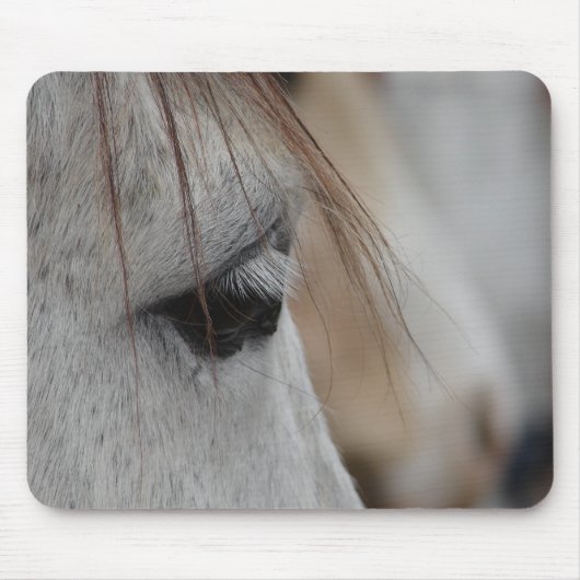 Tapis De Souris Oeil de Cheval gris (Devant)
